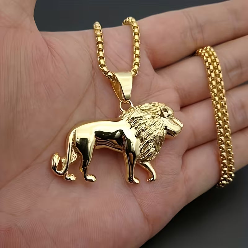 Collana con Ciondolo Leonessa Regale di Grazia