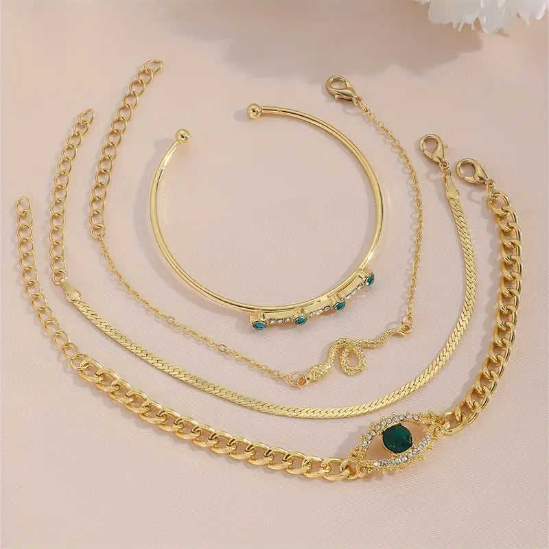 Set di bracciali Serpina Veyra | Oro