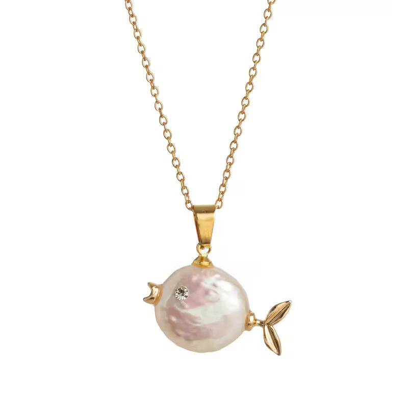 Collana con Ciondolo Sogno Marino Perlato
