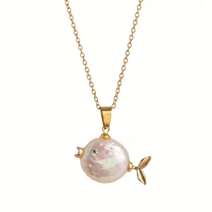 Collana con Ciondolo Sogno Marino Perlato