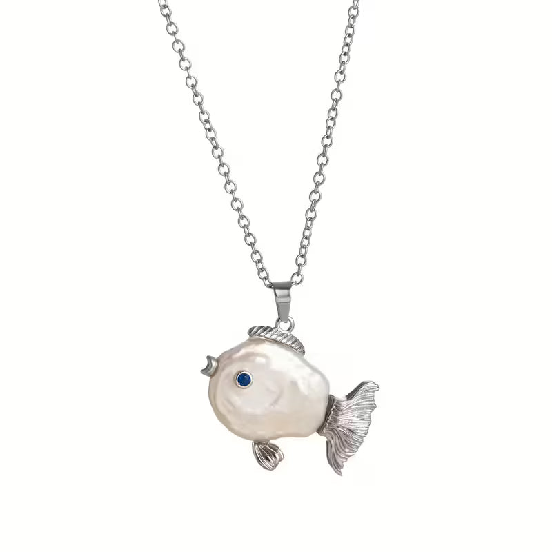Collana con Ciondolo Sogno Marino Perlato
