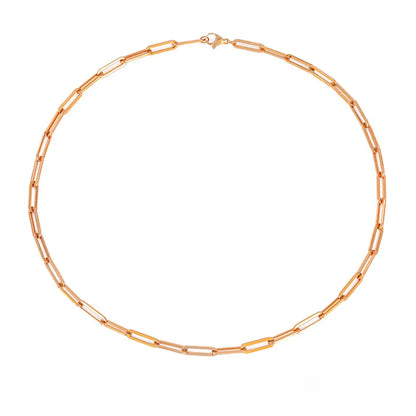 Collana a Catena da Donna in Acciaio Inossidabile
