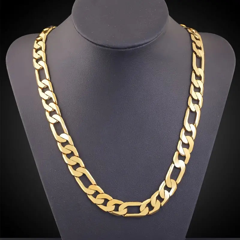 Collana da Uomo con Catena Massiccia Placcata