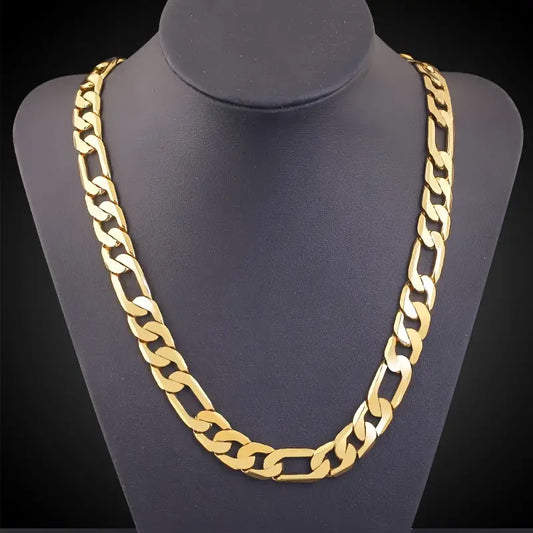 Collana da Uomo con Catena Massiccia Placcata