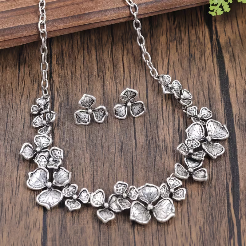 Set Collana Armonia della Fioritura Vintage