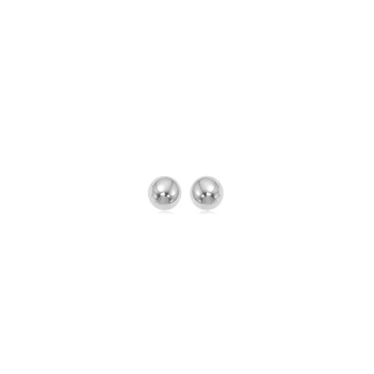 Orecchini stud Have a ball | Oro bianco