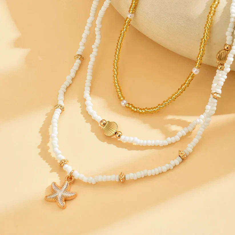 Collana Brezza Marina con Perle Tropicali