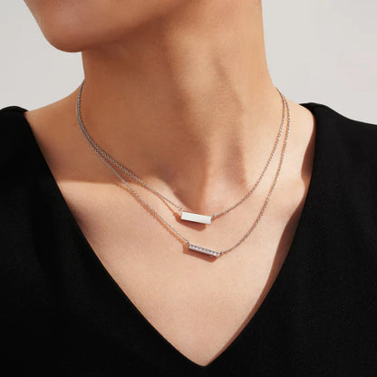 Collana Spessa e Sottile