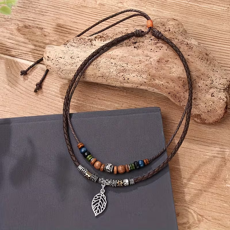 Collana a Strati Armonia del Boschetto Sussurrato