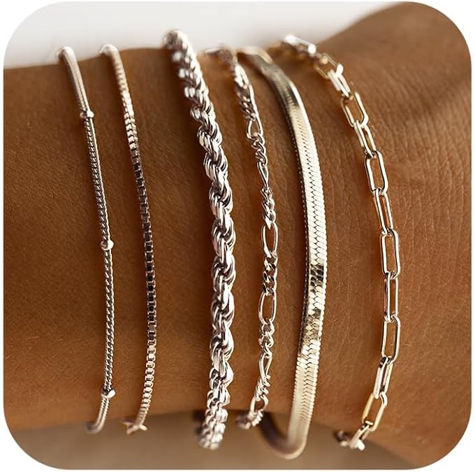 Set di bracciali Isabella Vernetta | Oro bianco