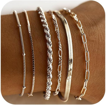 Set di bracciali Isabella Vernetta | Oro bianco