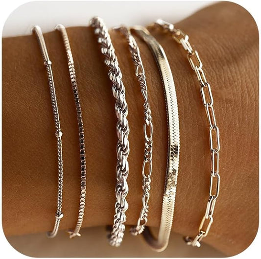 Set di bracciali Isabella Vernetta | Oro bianco