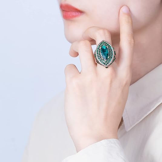 Anello Emerald Regent | Oro