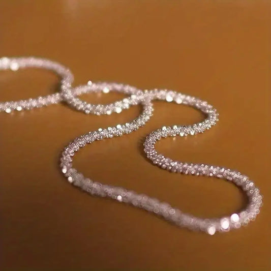 Collana a Catena Stella del Cielo Scintillante