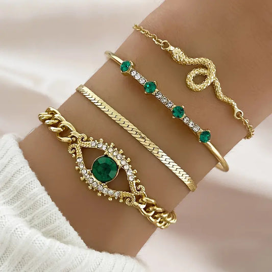 Set di bracciali Serpina Veyra | Oro