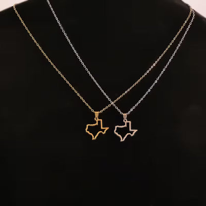 Collana con Ciondolo Grazia Sagoma Texas