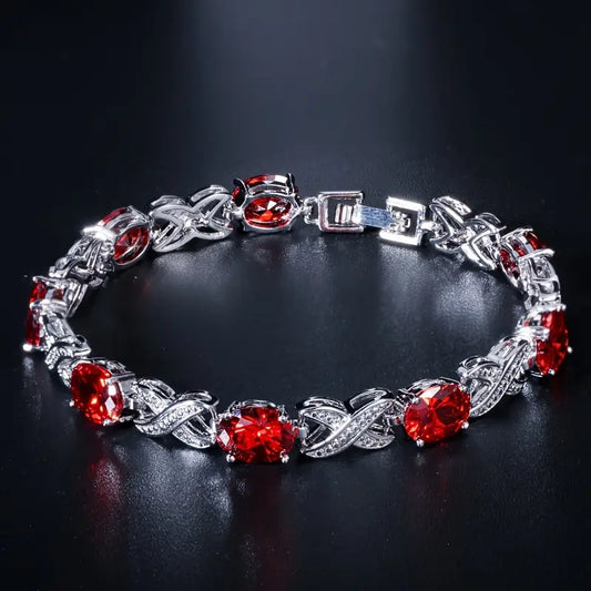 Bracciale Alendra Flameaux | Oro bianco