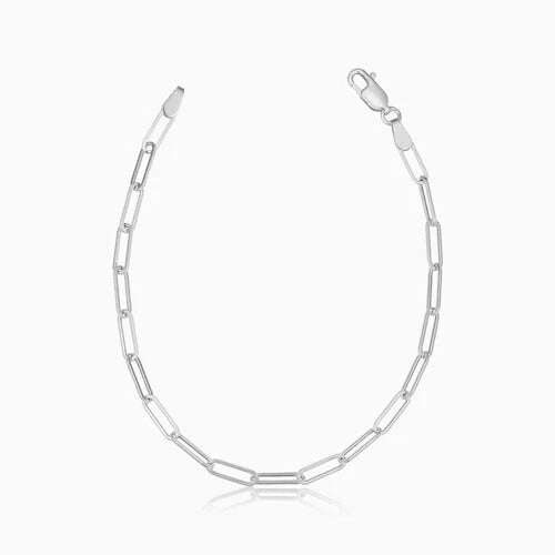 Bracciale Venice Link | Oro bianco