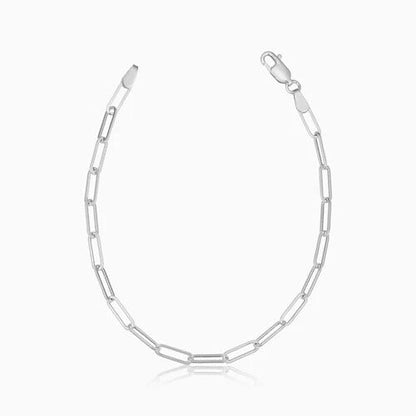 Bracciale Venice Link | Oro bianco