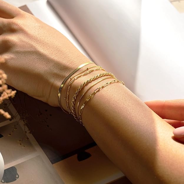 Set di bracciali Isabella Vernetta | Oro bianco