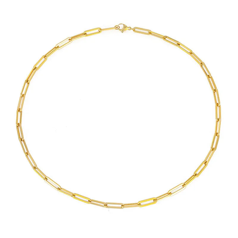 Collana a Catena da Donna in Acciaio Inossidabile
