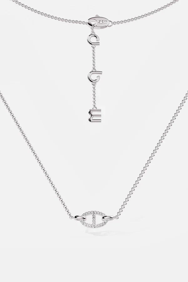 Collana Isla Marina | Oro bianco