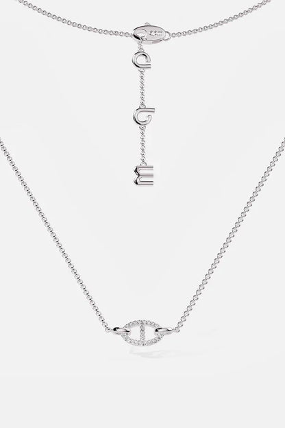 Collana Isla Marina | Oro bianco