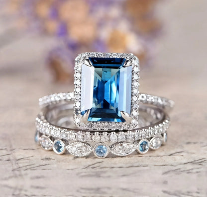 Set Anello Turchese e Argento