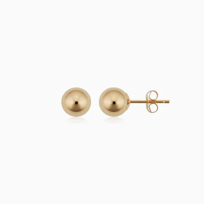 Orecchini stud Have a ball | Oro bianco