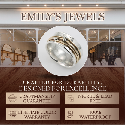 Elena - Anello vintage placcato oro