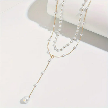 Collana Elegante Vintage con Perle di Fiume
