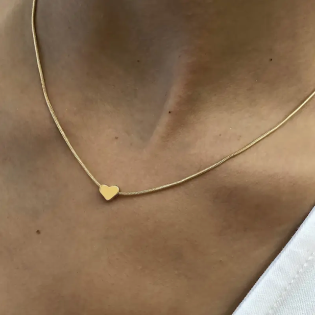 Ciondolo Mini Cuore Dorato