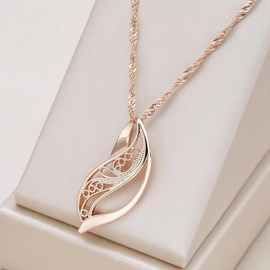 Collana Elegante Armoniosa in Oro