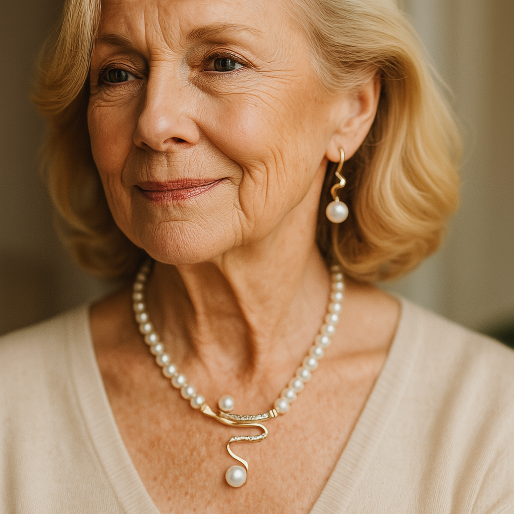 Set Gioielli di Perle – Collana & Orecchini