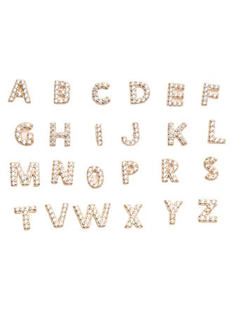 Orecchino Iniziale 1pc | Dorato