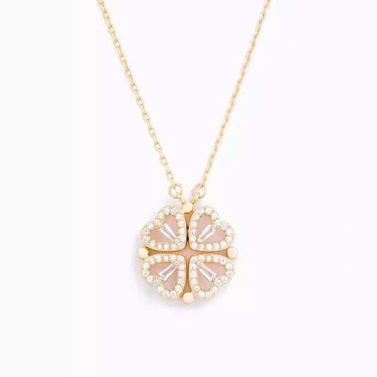 Collana con cuore fortunato