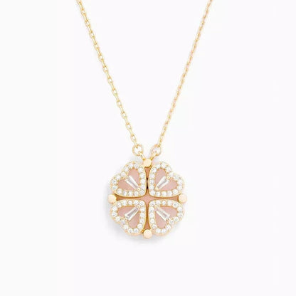 Collana con cuore di cristallo