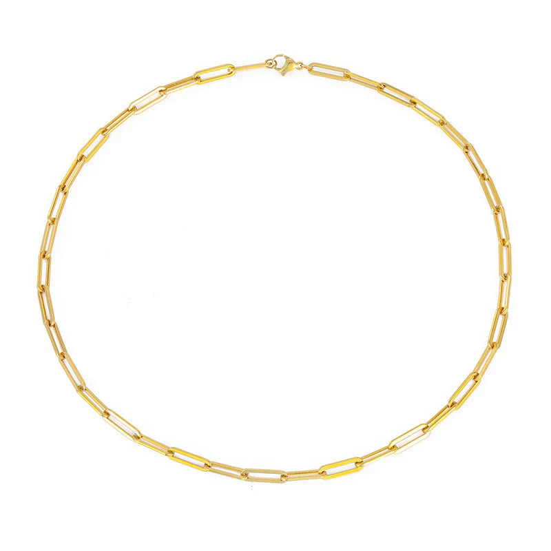 Collana elegante Archen | Oro bianco