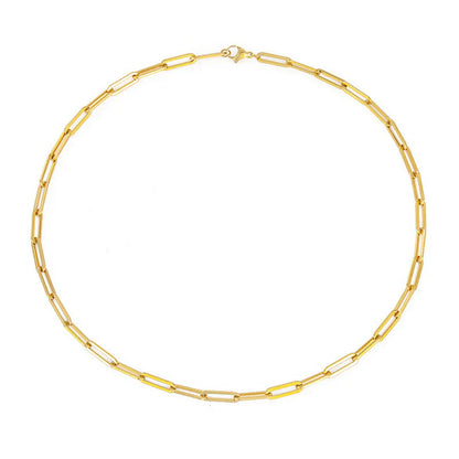 Collana elegante Archen | Oro bianco