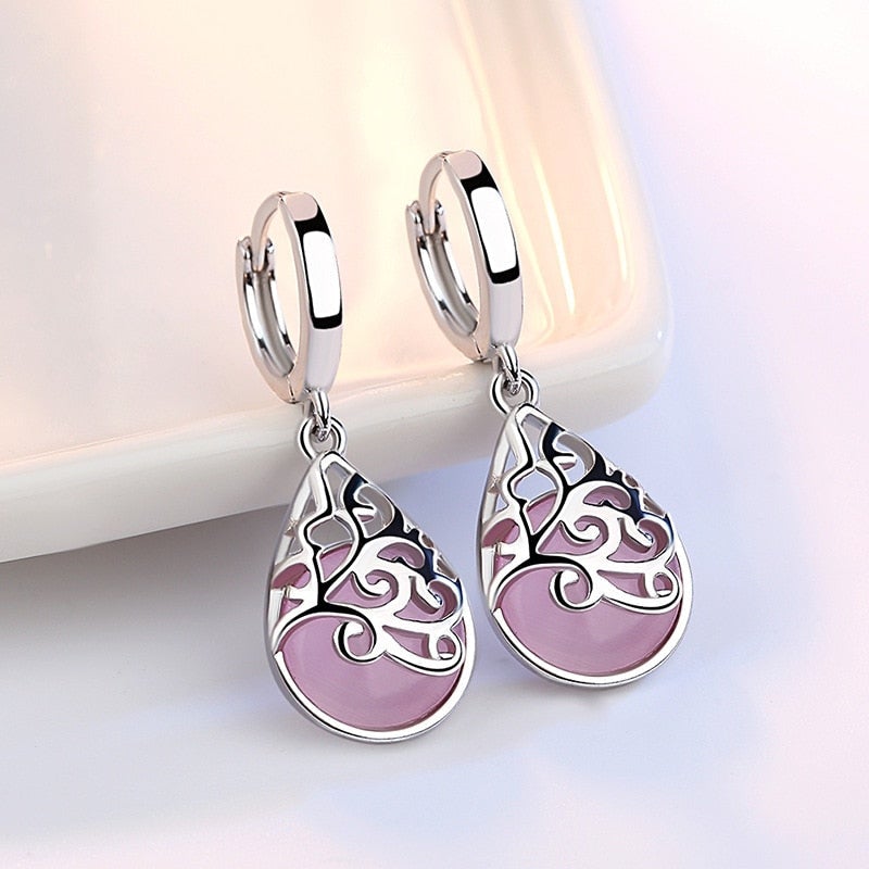 Orecchini albero della vita in argento sterling 925