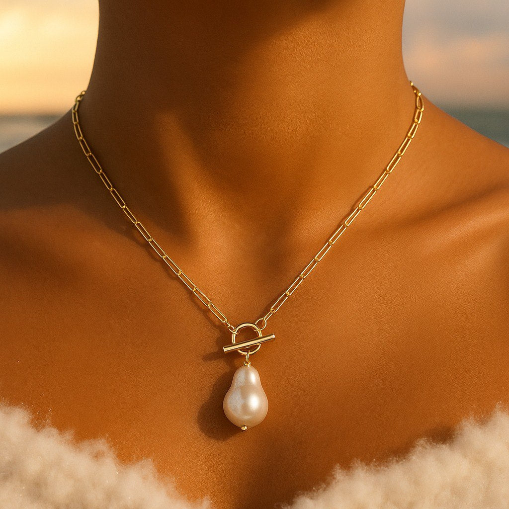 Artemia | Collana con Ciondolo a Perla