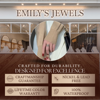 Marina - Anello elegante regolabile con nodo