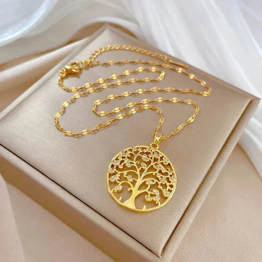 Collana Radici della Vita in Oro