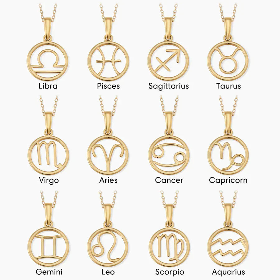 Collana segno zodiacale