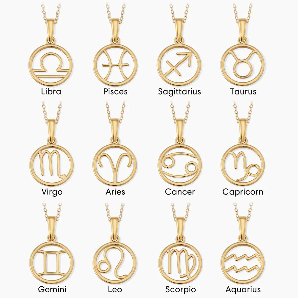 Collana Segno Zodiacale | Dorato