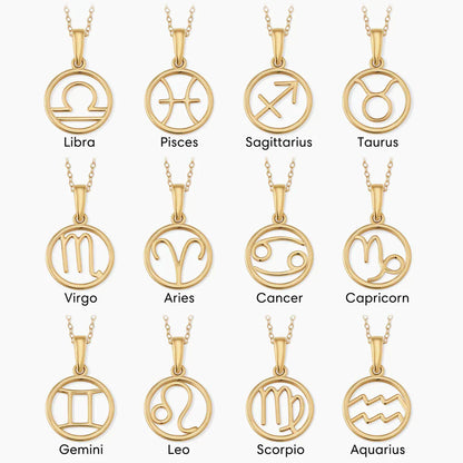 Collana Segno Zodiacale | Dorato