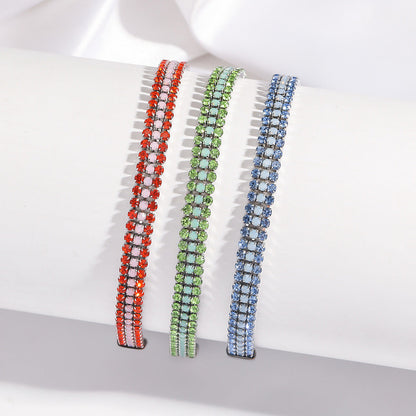 Bracciale Signature Shine | Oro bianco