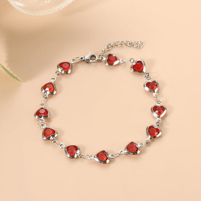 Bracciale Ophelyra Garnetelle | Oro bianco