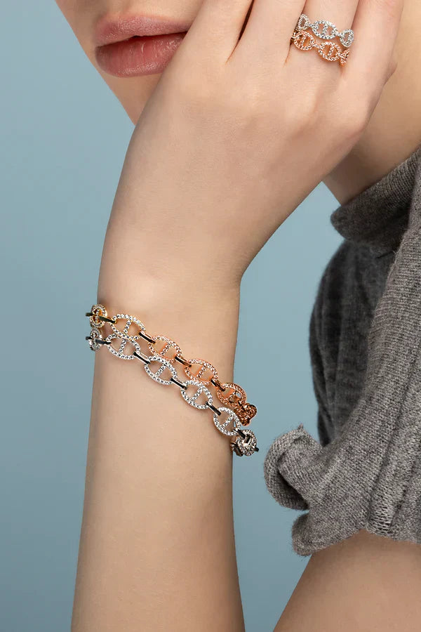 Bracciale Isla Marina | Oro bianco
