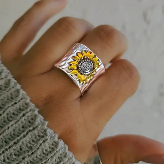 Anello Argento Sentiero dei Girasoli